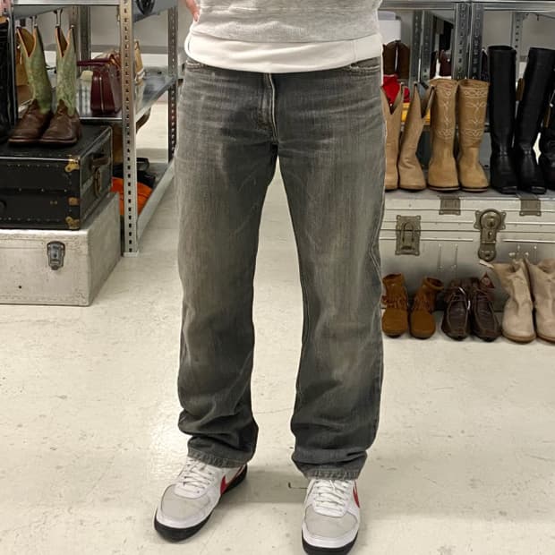00's LEVI'S denim pants 리바이스 흑청 데님