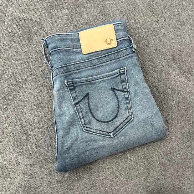 26 트루릴리젼 연청 데님 팬츠