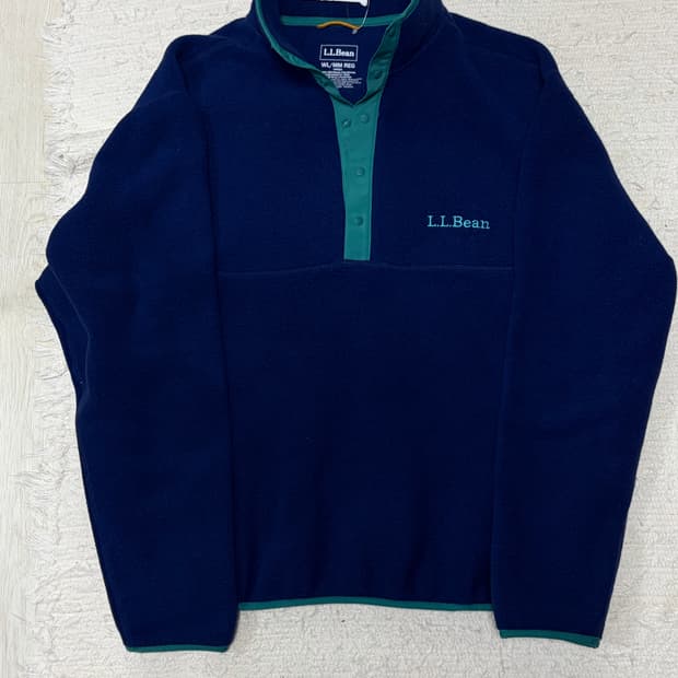 [새상품/M] 엘엘빈 플리스 나이트 네이비 M 사이즈 판매