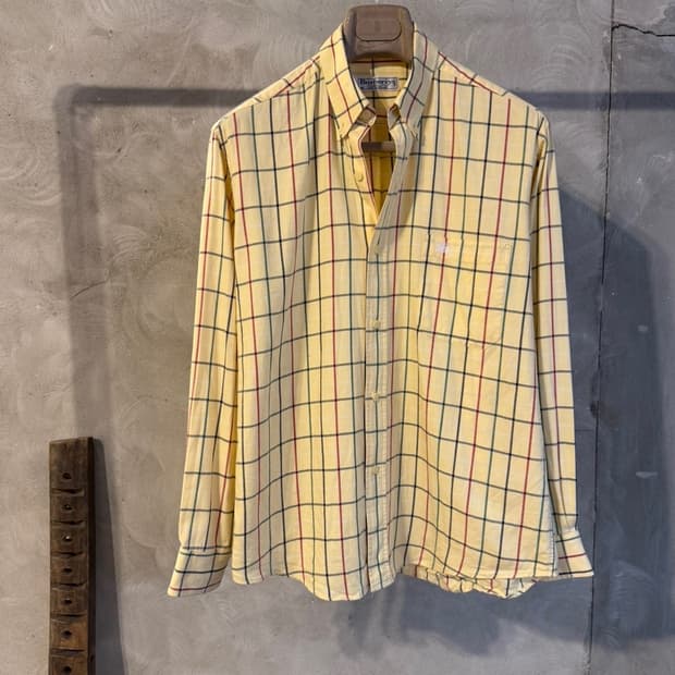 버버리 버튼다운 셔츠 95