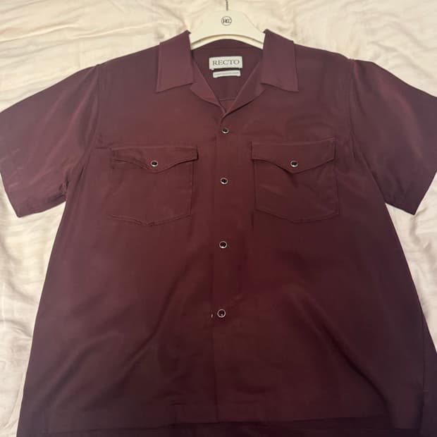 렉토 25ss 캠프 웨스턴셔츠 s size