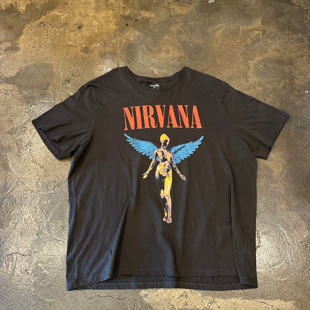 OLD NAVY NURVANA 너바나 밴드티 XXXL