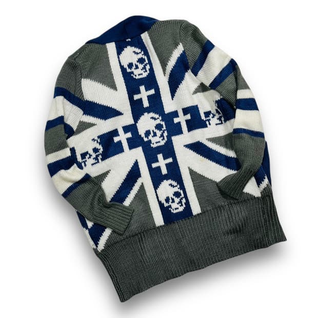 HEAVEN and Earth Punk cross Cardigan