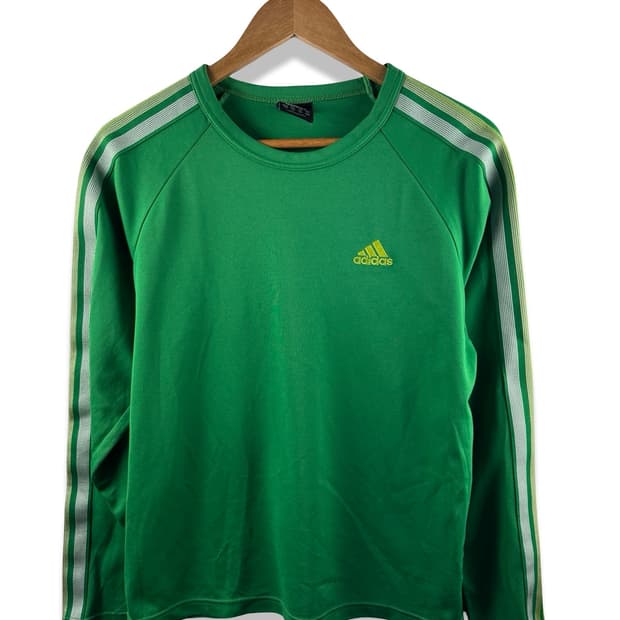 아디다스 그린 메쉬 롱슬리브1850