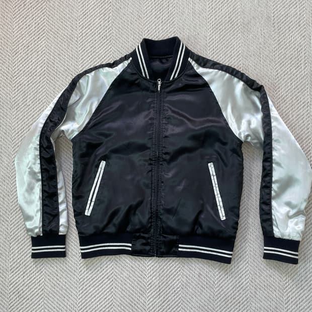 빈티지 리버시블 수베니어 자켓 