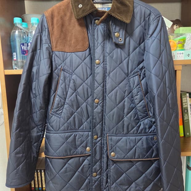 폴로 캠튼 퀼팅 자켓 S(95~100)