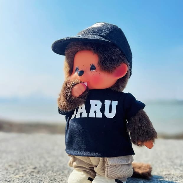 몬치치 산타스틱 사루 인형