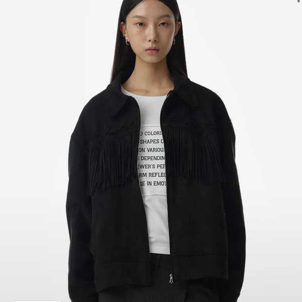 밀로우먼 프린지 웨스턴 자켓 M