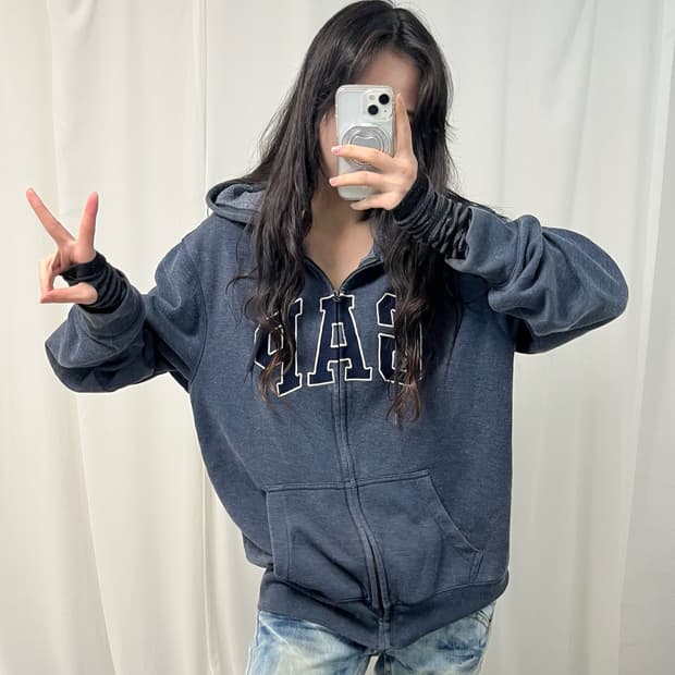 GAP Gray Hoodie Zip-up