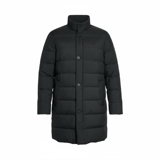 라코스테 경량 롱패딩 L