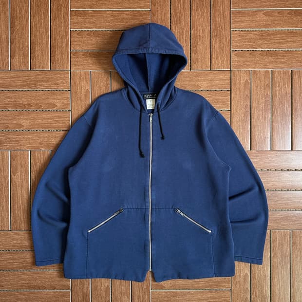 Agnes b homme hoodie zip-up