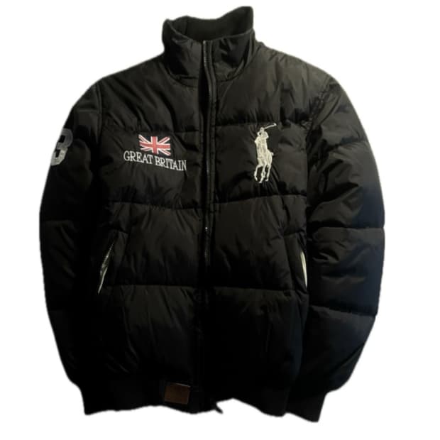 폴로 랄프로렌 빅포니 브리튼 패딩 블랙