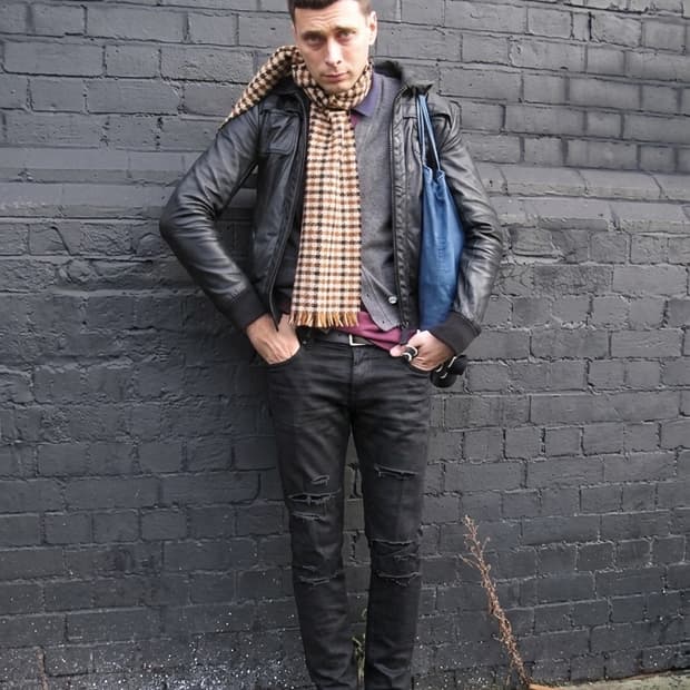 Saint Laurent Distressed Jeans