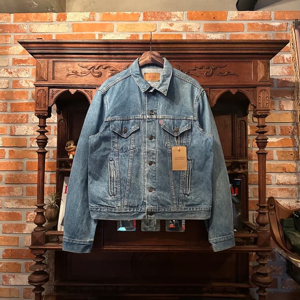 80s USA 빈티지 리바이스 71506 3세대 데님 트러커 자켓