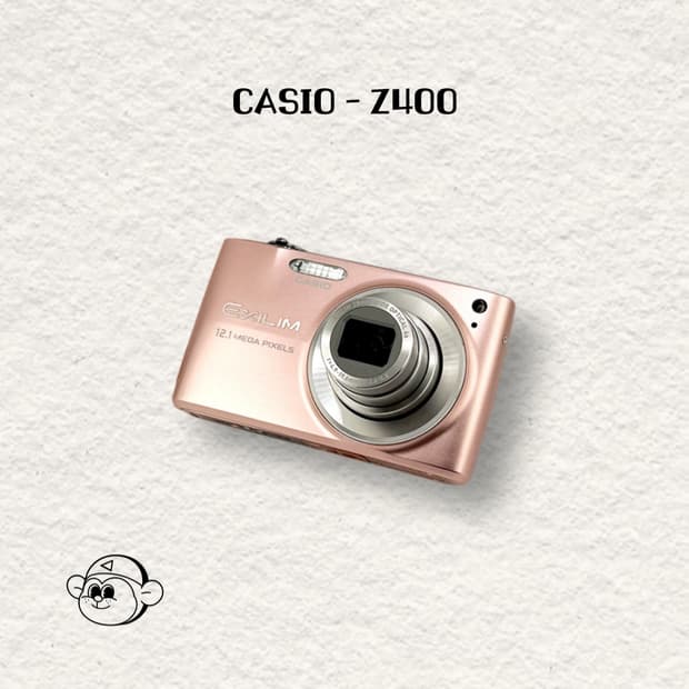 [💖태연픽!] CASIO 카시오 엑슬림 Z400 레트로 디지털 카메라