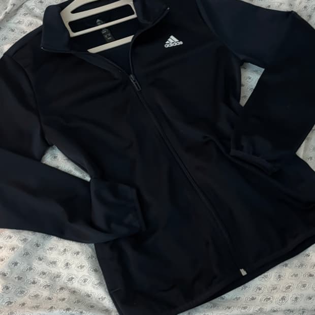 아디다스 네이비 빅로고 져지