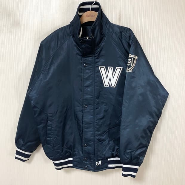 휘문중학교 야구부 선수실착 점퍼/동계자켓 95