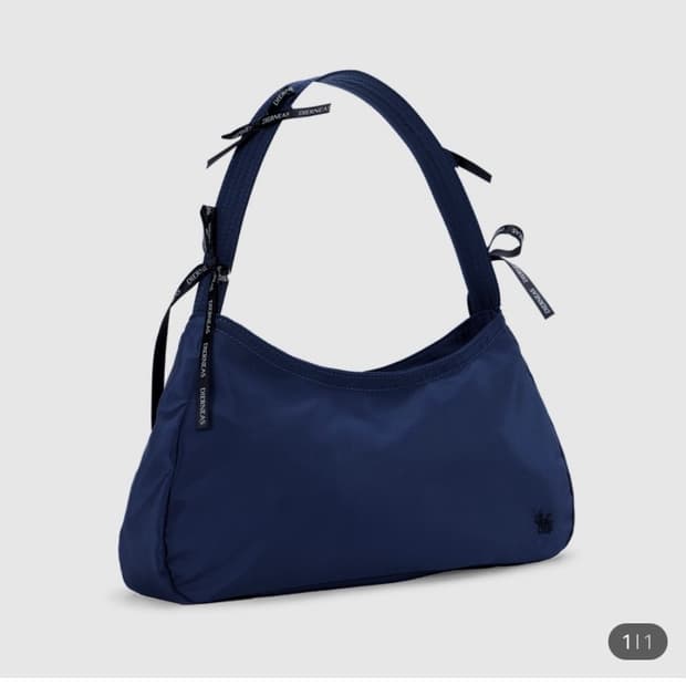 (택달린새상품) 디어니스 리테 백 딥네이비 숄더백