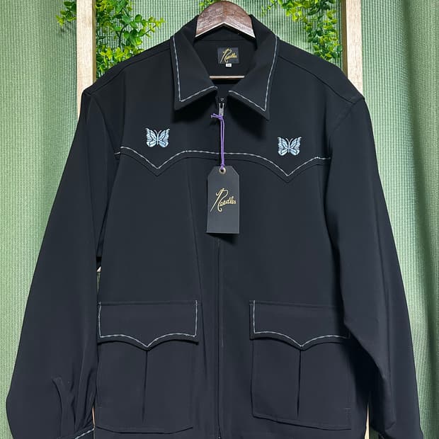 XL) 니들스 PE/PU 더블 클로스 웨스턴 스포츠 자켓