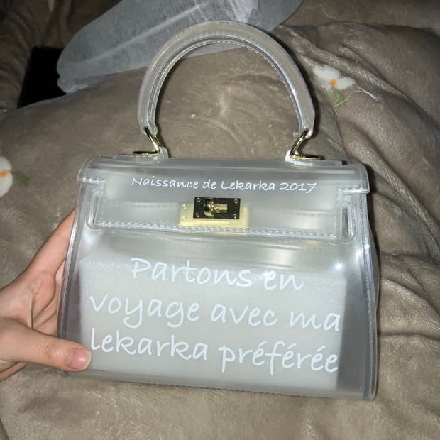 Lekarka clear bag