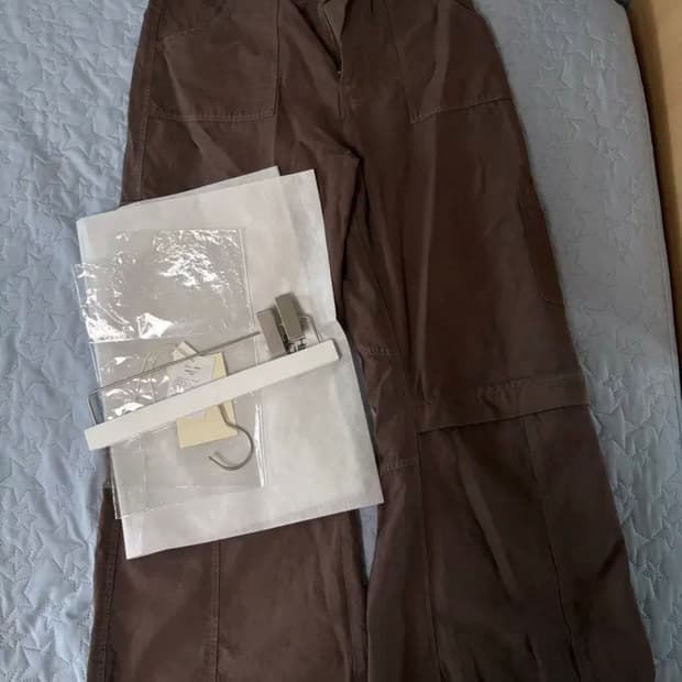 3) 폴리테루 미들 팬츠 2.0 모카 브라운
