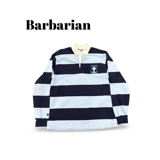 (100)바바리안 스트라이프 럭비티