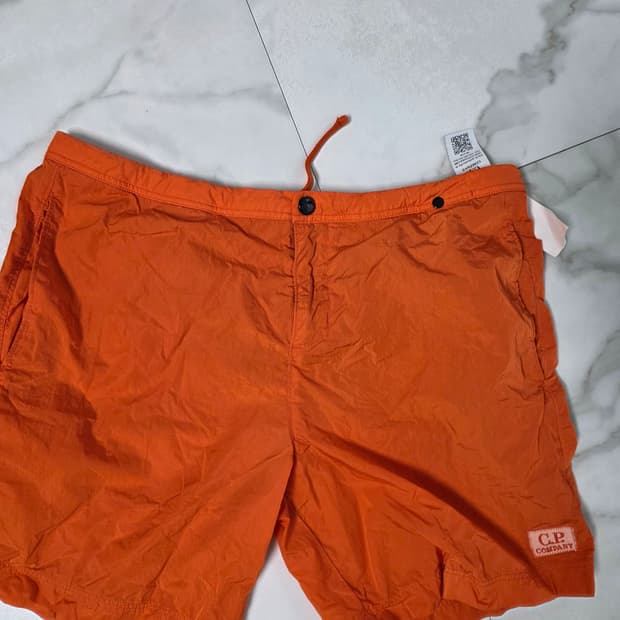 CP Company Nylon Shorts Orange Size 50