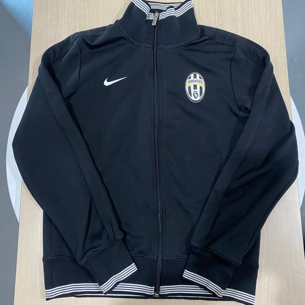 나이키 유벤투스 트랙탑 져지 블랙 M