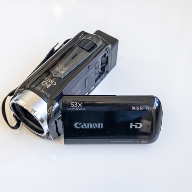 Canon Ivis HF R41 / 빈티지 디지털 캠코더