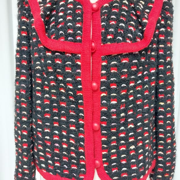 일본 빈티지 옥스포드 여성 자켓