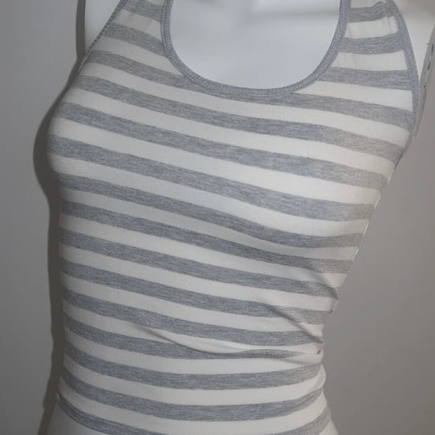 엔젤넘버555angelwing halter top (light grey)