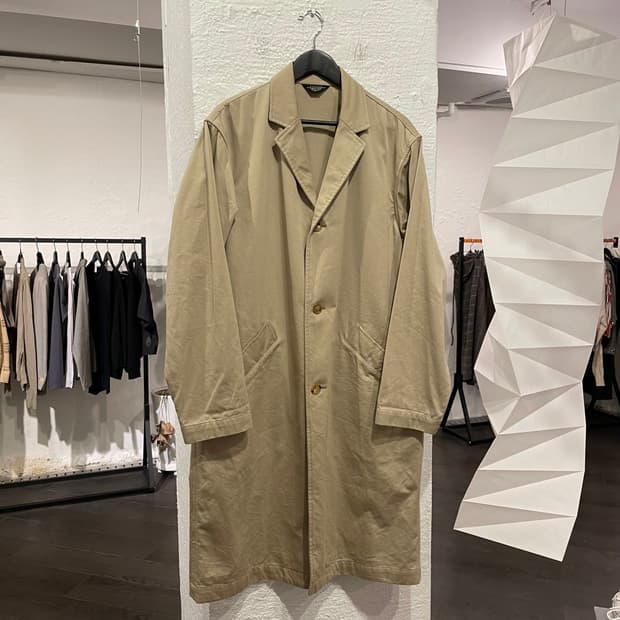 언유즈드 오버사이즈 코트