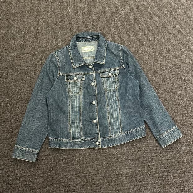 OS)Japanese vintage 여성 데님 자켓