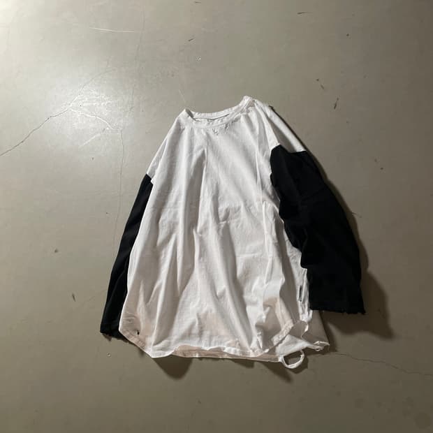  KZ Atelier One-off Contrast Sleeve T-s