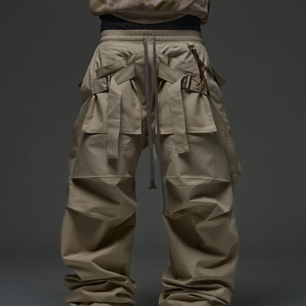 wapworks w048 세이프티 카고팬츠 베이지