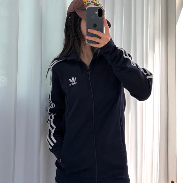 [S]아디다스 유로파 네이비 트랙탑 져지