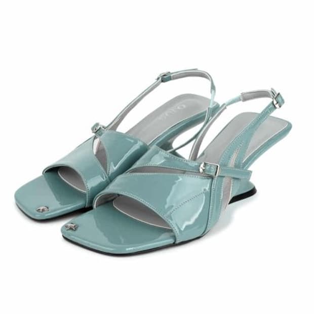 오호스 Star Slingback Heels 235 새상품 ojos