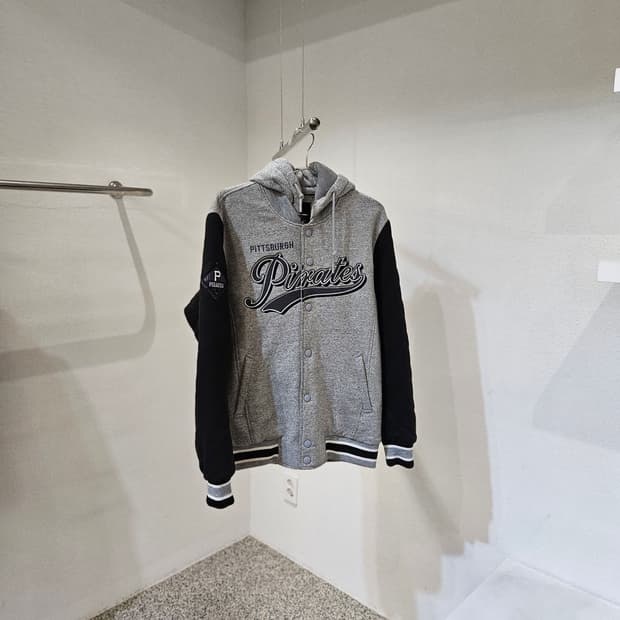 MLB 피츠버그 파이리츠 후드 야구점퍼