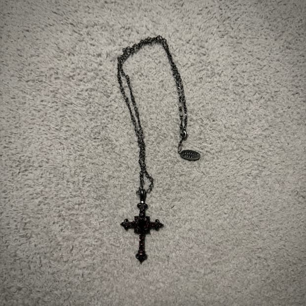 Buffalo bobs cross necklace