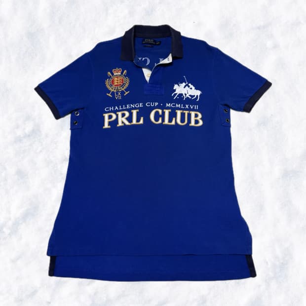 폴로 랄프로렌 빅포니 PRI CLUB 블루 pk 반팔 