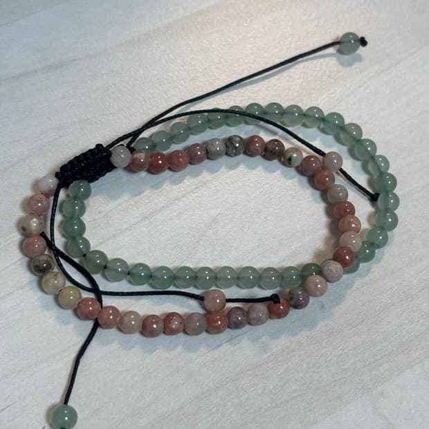 비즈원석팔찌 일괄