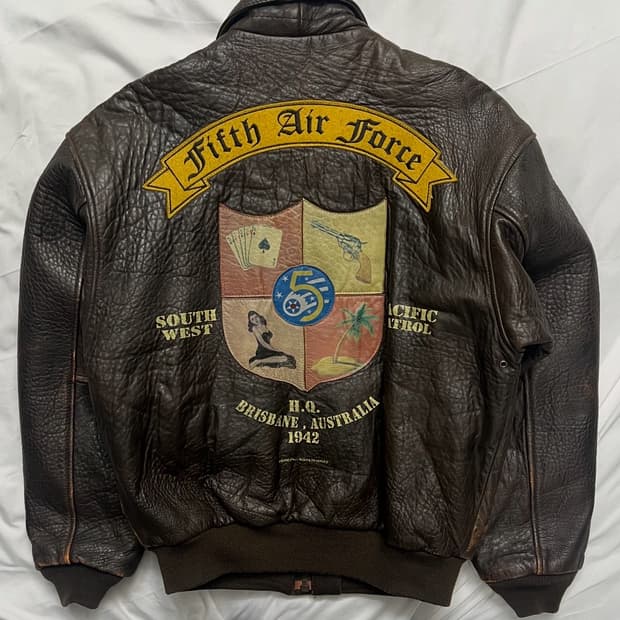 아비렉스 A-2 가죽자켓