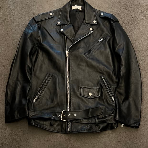 인사일런스 양가죽 라이더자켓 처분 