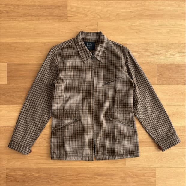 맨온더분 건클럽 체크 자켓 48사이즈
