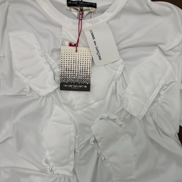 COMME des GARÇONS CDG 가와쿠보 레이 메인라인 반팔 티셔