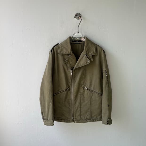 스톤 아일랜드 90s 하이넥 밀리터리 자켓