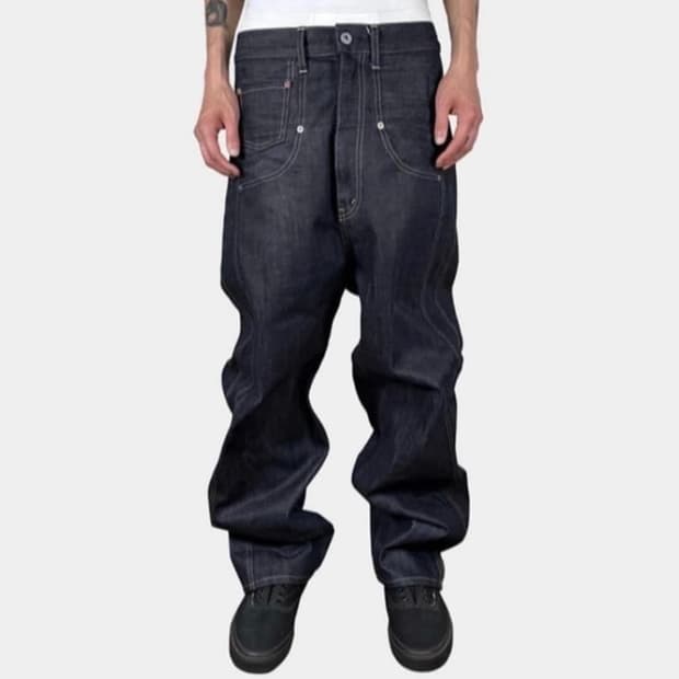 준야 와타나베 리바이스 배기 중청진