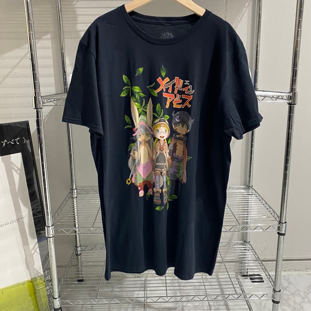 메이드인어비스 오피셜 애니메이션 티셔츠