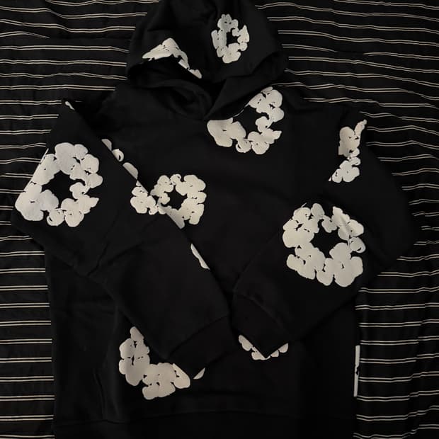 데님티어스 후드티 블랙 M