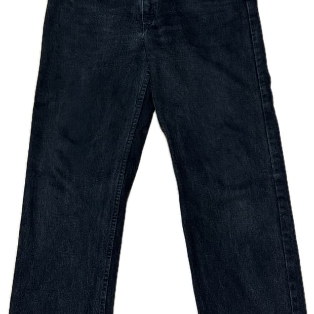 90s 리바이스 usa 505 블랙탭 블랙진 흑청 34/30